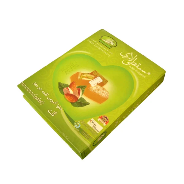 حلوا مسقطی آلبومی لقمه‌ای گلت، شیرینی سنتی ایرانی با بسته‌بندی شیک و طعمی بی‌نظیر